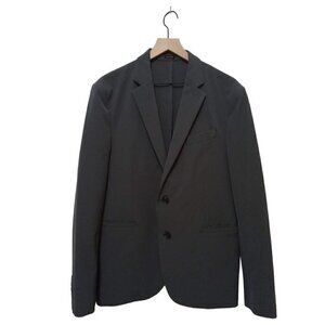 J. Ferrar Gray Slim Fit Stretch Fabric Single Breasted Blazer Sz L (42-44)